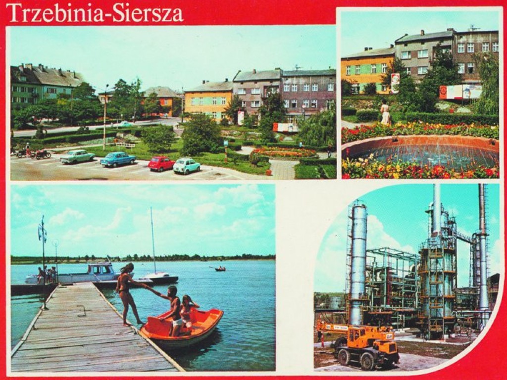 Trzebinia na starych fotografiach