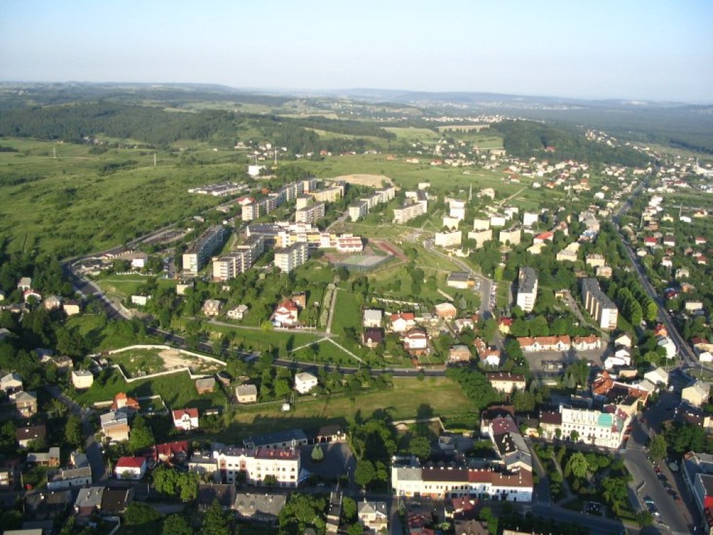 Pasje - paralotniarze i ziemia chrzanowska widziana z góry (www.paralotnie.chrzanow.pl)