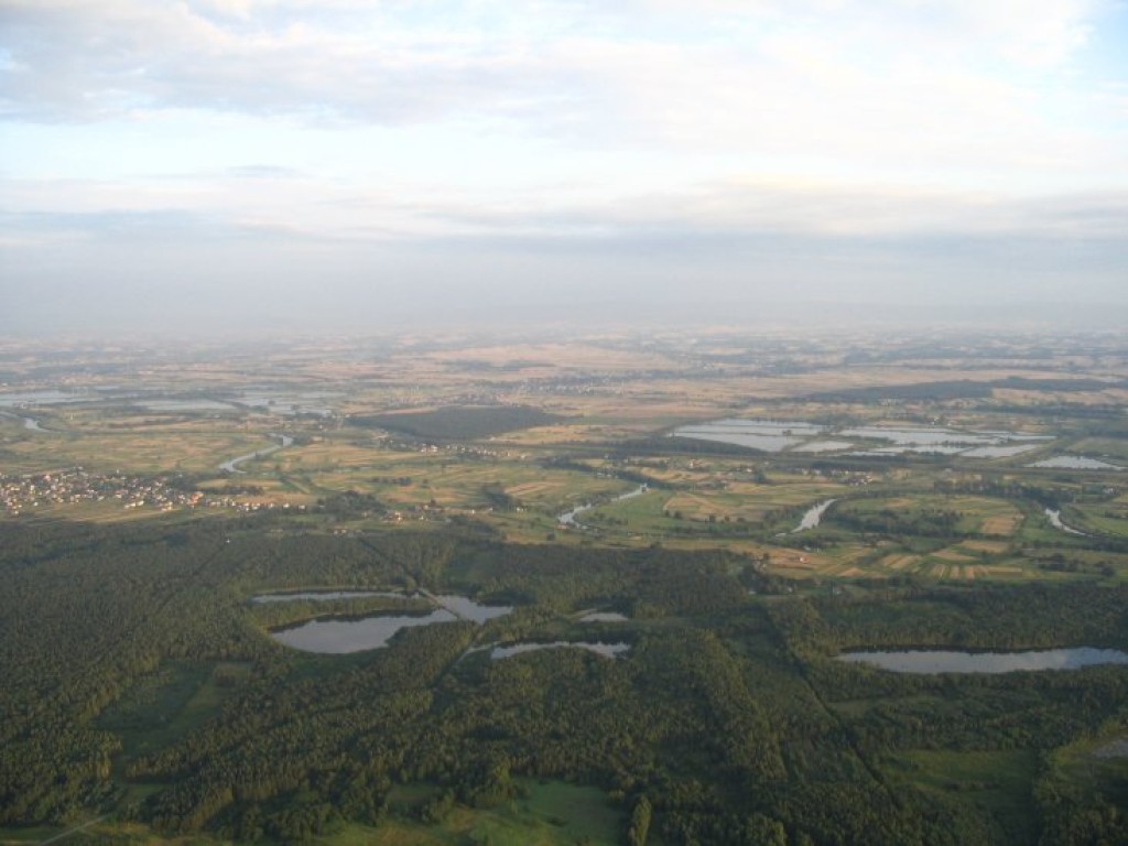 Pasje - paralotniarze i ziemia chrzanowska widziana z góry (www.paralotnie.chrzanow.pl)