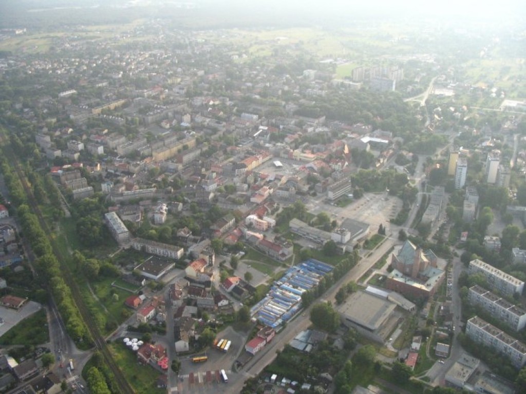 Pasje - paralotniarze i ziemia chrzanowska widziana z góry (www.paralotnie.chrzanow.pl)