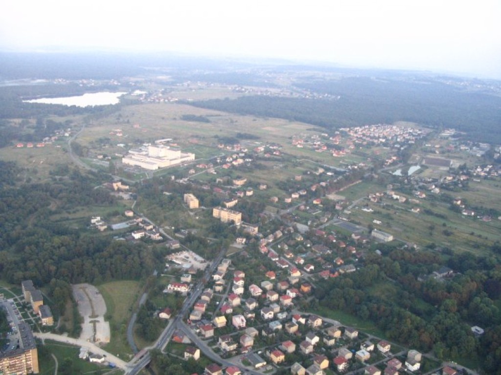 Pasje - paralotniarze i ziemia chrzanowska widziana z góry (www.paralotnie.chrzanow.pl)