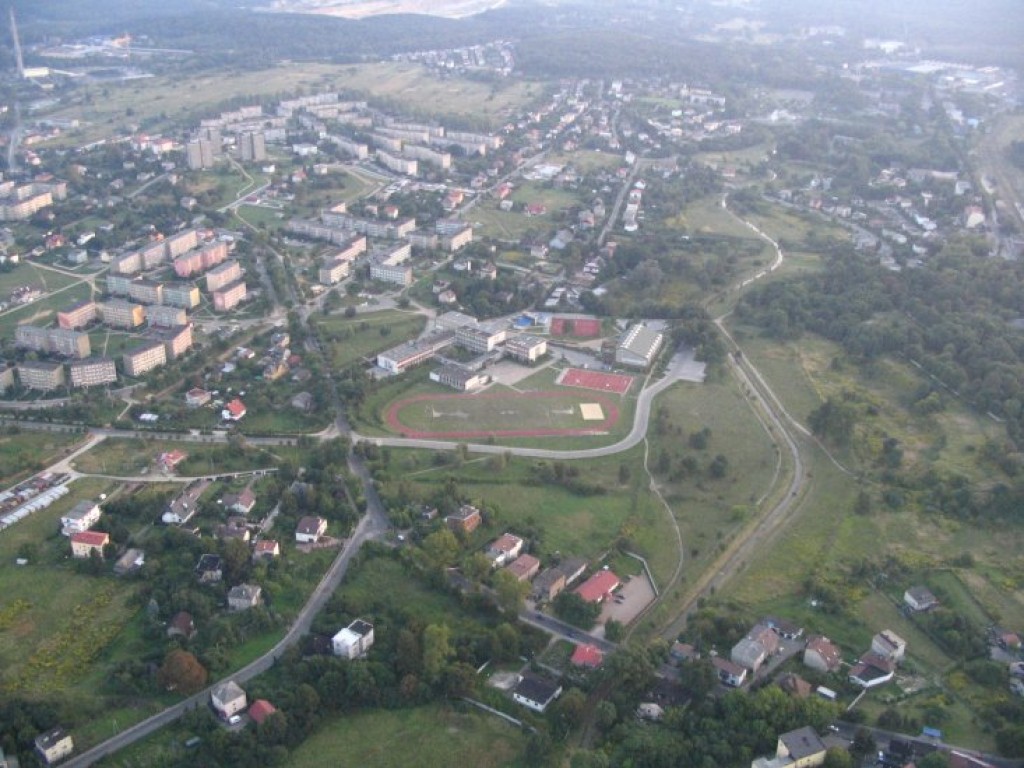 Pasje - paralotniarze i ziemia chrzanowska widziana z góry (www.paralotnie.chrzanow.pl)