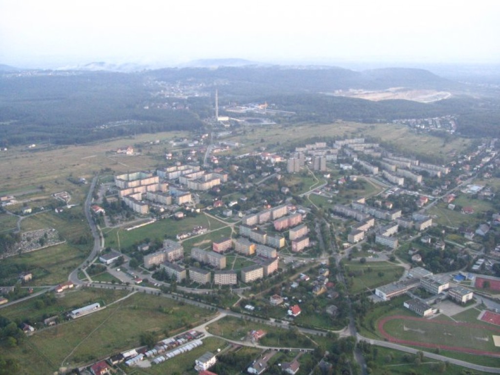 Pasje - paralotniarze i ziemia chrzanowska widziana z góry (www.paralotnie.chrzanow.pl)