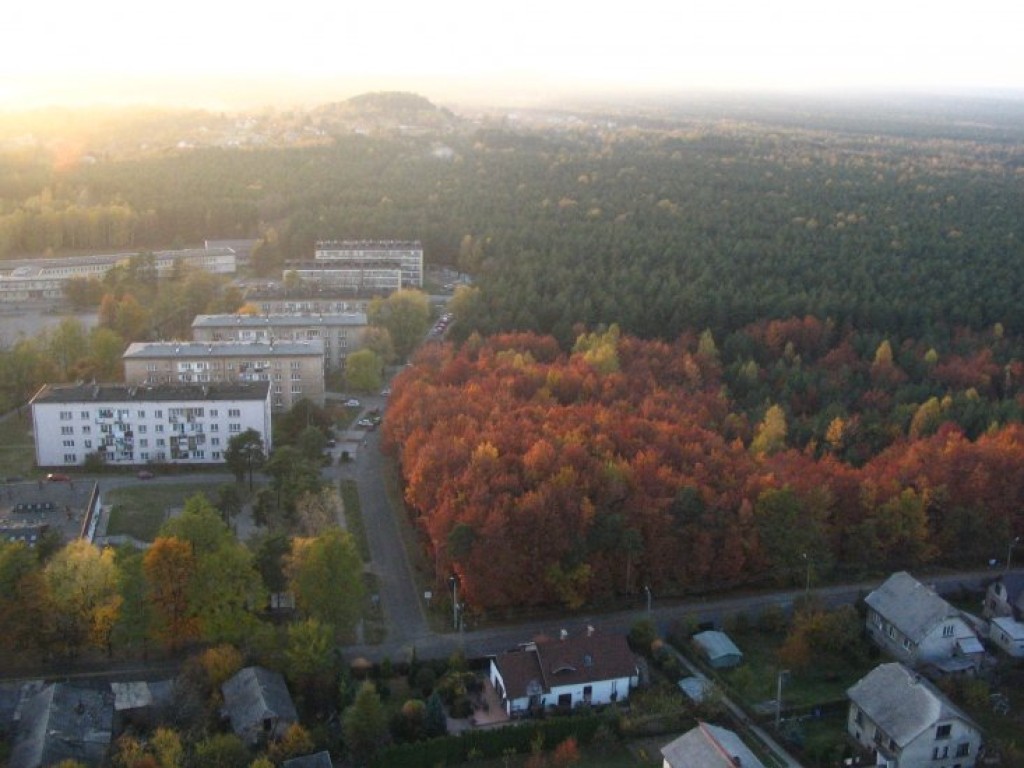 Pasje - paralotniarze i ziemia chrzanowska widziana z góry (www.paralotnie.chrzanow.pl)