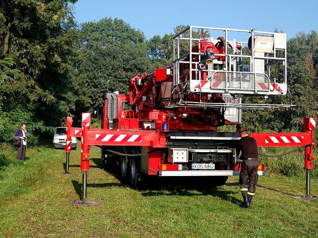 Dolina Karpia. 40 metrów nad ziemią. 11.09.2006