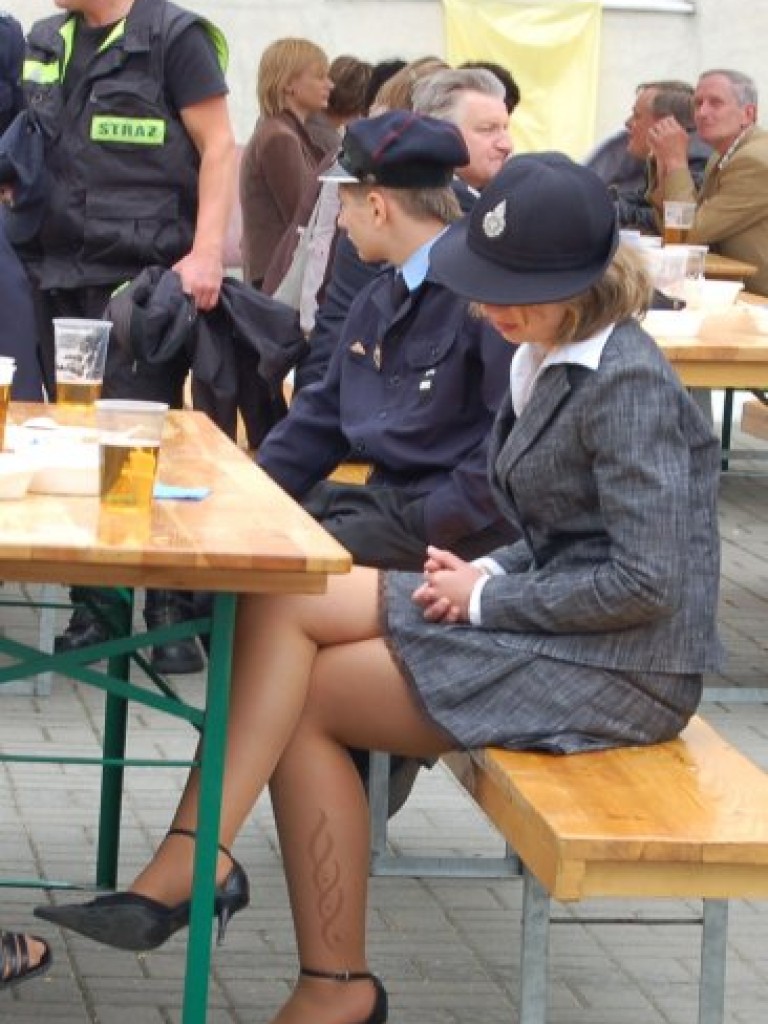 Obchody Powiatowego Dnia Strażaka i 135-lecia chrzanowskiej straży pożarnej na Rynku w Chrzanowie i w komendzie PSP przy ul. Skorupki - 5.05.2007 r.