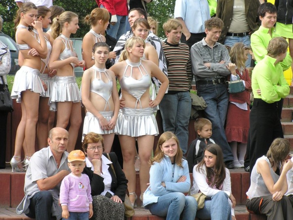 Festiwal Tańca Złote Sznurowadło 2007 na Placu Słonecznym w Libiążu 3.06.2007 r.