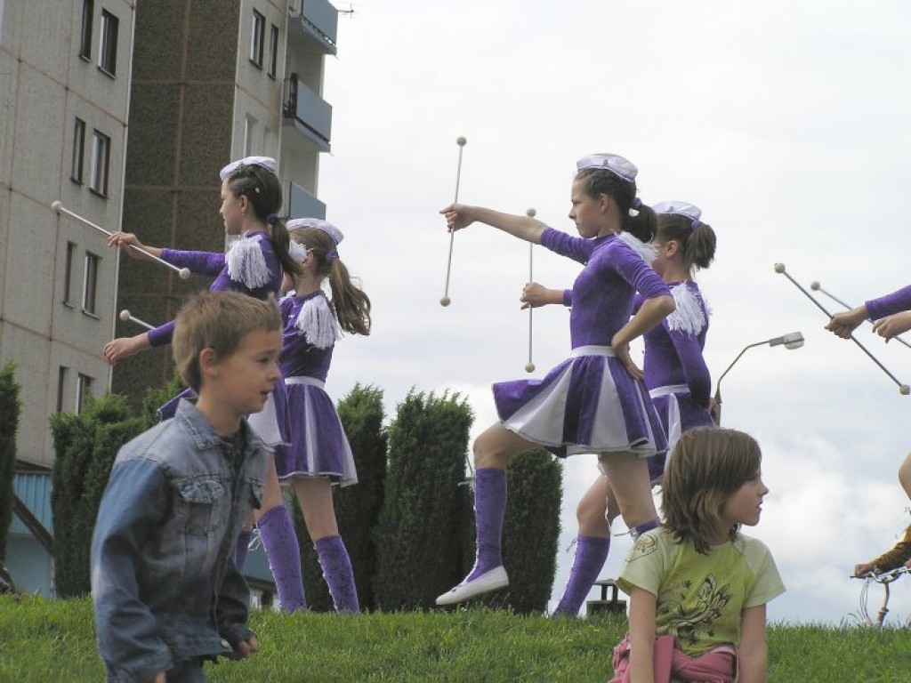 Festiwal Tańca Złote Sznurowadło 2007 na Placu Słonecznym w Libiążu 3.06.2007 r.