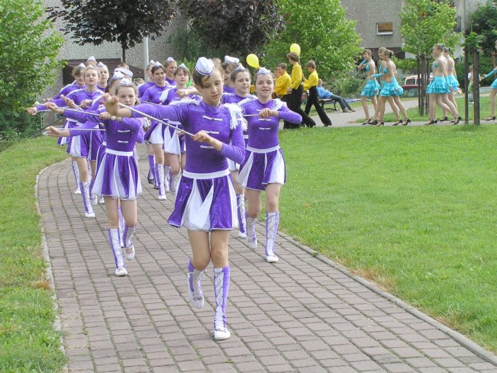 Festiwal Tańca Złote Sznurowadło 2007 na Placu Słonecznym w Libiążu 3.06.2007 r.