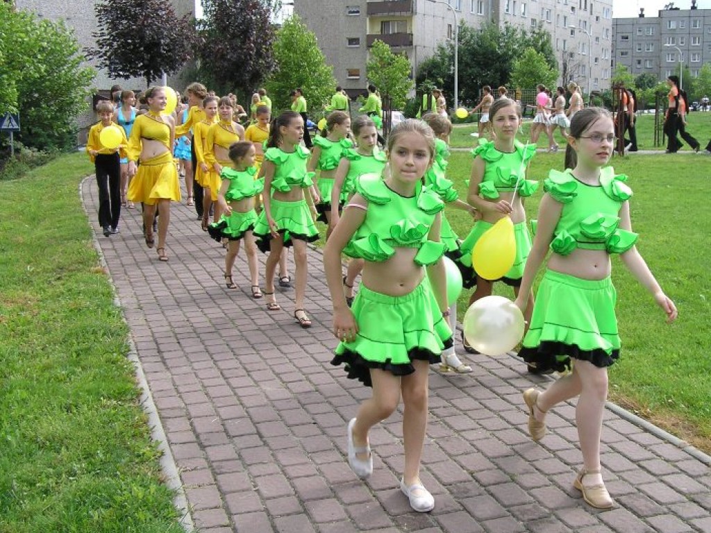 Festiwal Tańca Złote Sznurowadło 2007 na Placu Słonecznym w Libiążu 3.06.2007 r.