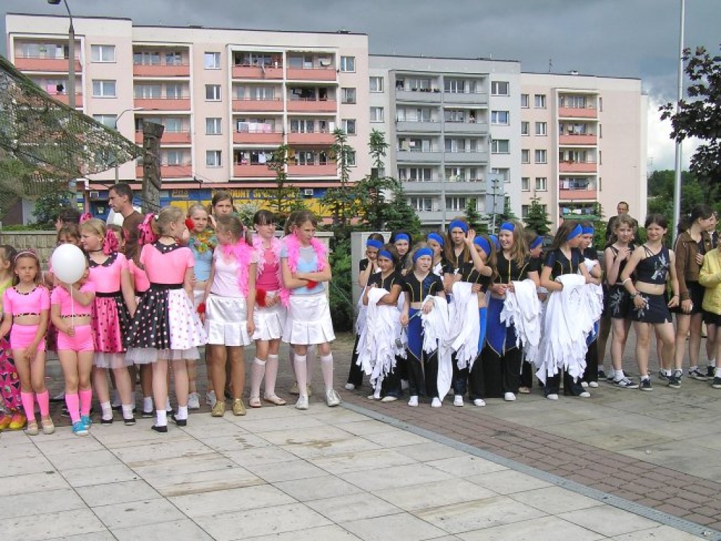 Festiwal Tańca Złote Sznurowadło 2007 na Placu Słonecznym w Libiążu 3.06.2007 r.