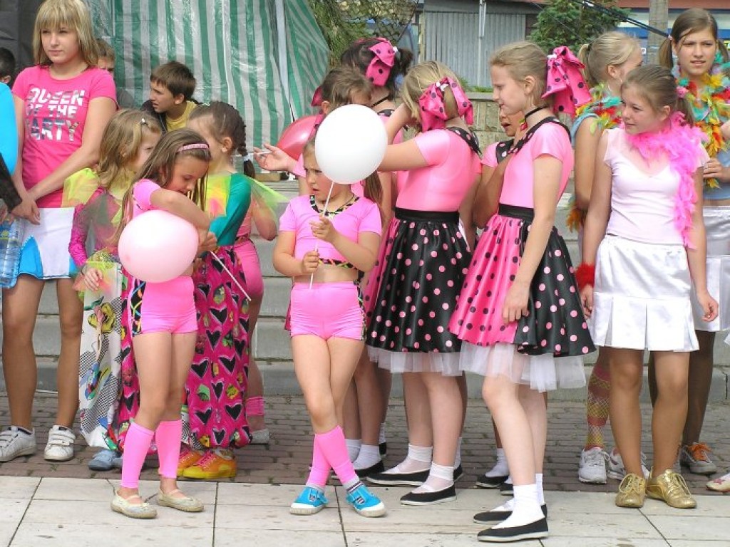 Festiwal Tańca Złote Sznurowadło 2007 na Placu Słonecznym w Libiążu 3.06.2007 r.
