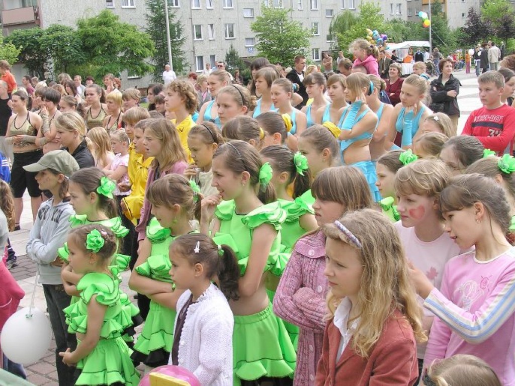 Festiwal Tańca Złote Sznurowadło 2007 na Placu Słonecznym w Libiążu 3.06.2007 r.