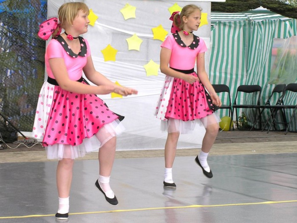 Festiwal Tańca Złote Sznurowadło 2007 na Placu Słonecznym w Libiążu 3.06.2007 r.