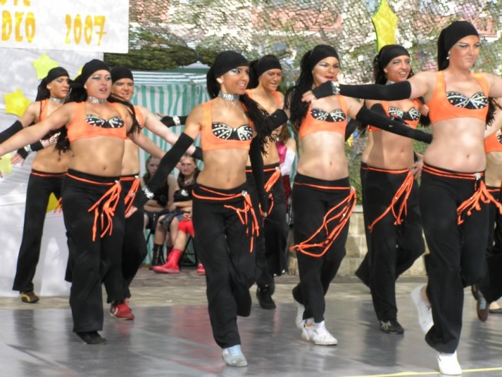 Festiwal Tańca Złote Sznurowadło 2007 na Placu Słonecznym w Libiążu 3.06.2007 r.