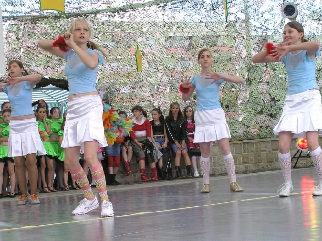 Festiwal Tańca Złote Sznurowadło 2007 na Placu Słonecznym w Libiążu 3.06.2007 r.