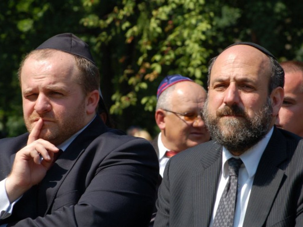 Uroczysta modlitwa na odnowionym cmentarzu żydowskim w Chrzanowie - 7.08.2007 r.
