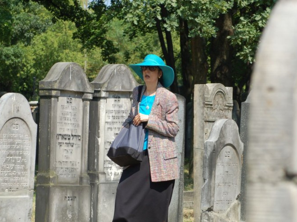 Uroczysta modlitwa na odnowionym cmentarzu żydowskim w Chrzanowie - 7.08.2007 r.