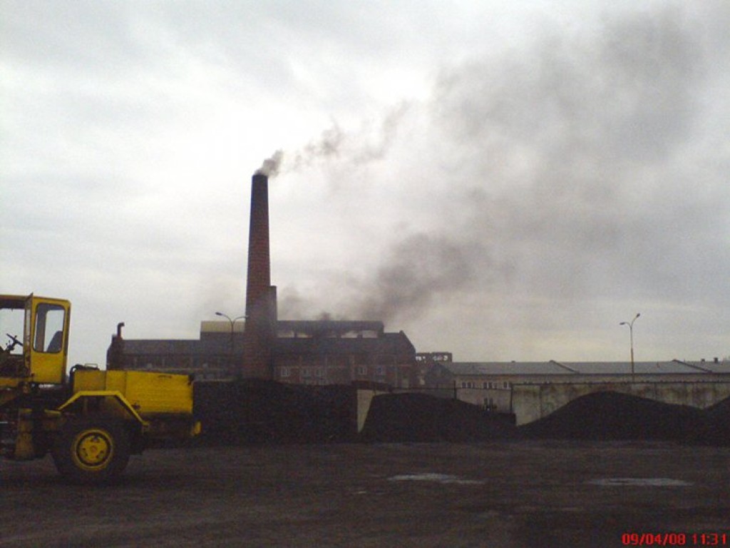 Tak dymił Ferpol 9 kwietnia 2008 r.