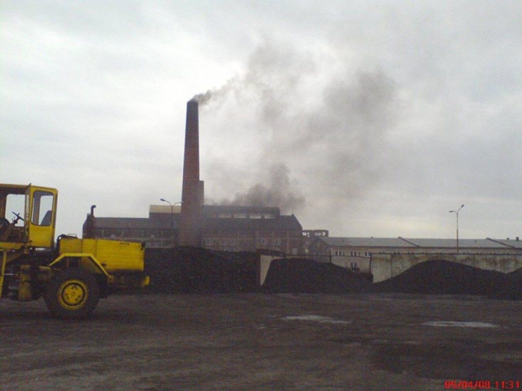 Tak dymił Ferpol 9 kwietnia 2008 r.