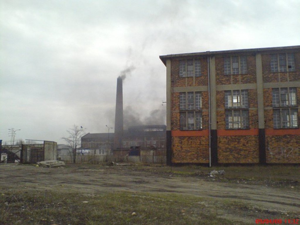 Tak dymił Ferpol 9 kwietnia 2008 r.
