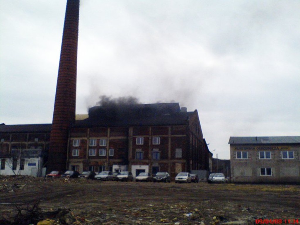 Tak dymił Ferpol 9 kwietnia 2008 r.