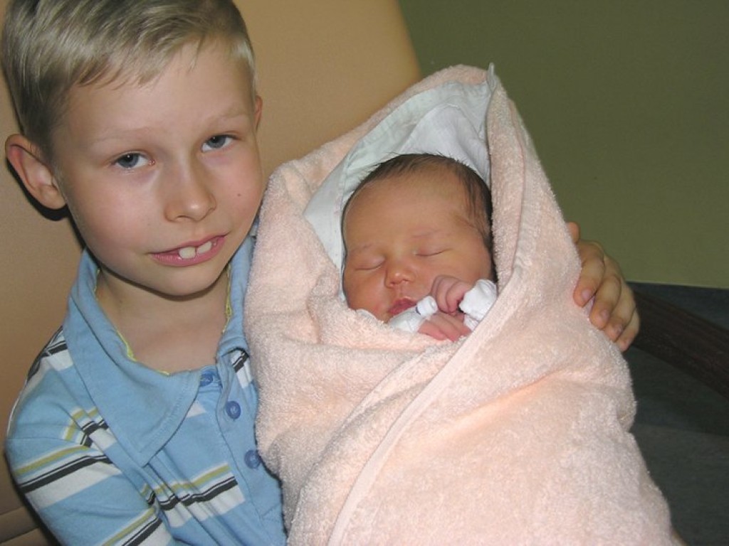 Co Wam przyniósł bocian - dzieci urodzone w chrzanowskim szpitalu powiatowym - czerwiec 2008 r.