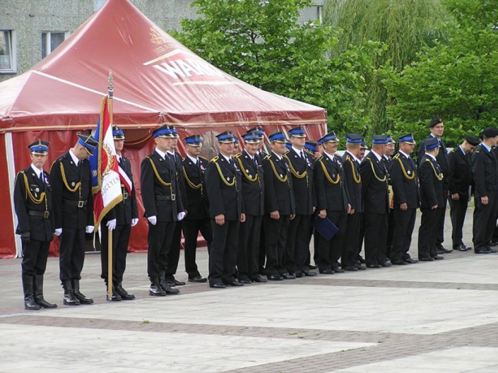 II Powiatowy Dzień Strażaka, Plac Słoneczny w Libiążu – 14.06.2008 r.