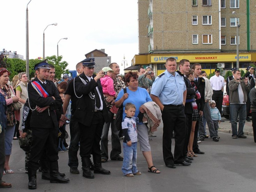 II Powiatowy Dzień Strażaka, Plac Słoneczny w Libiążu – 14.06.2008 r.