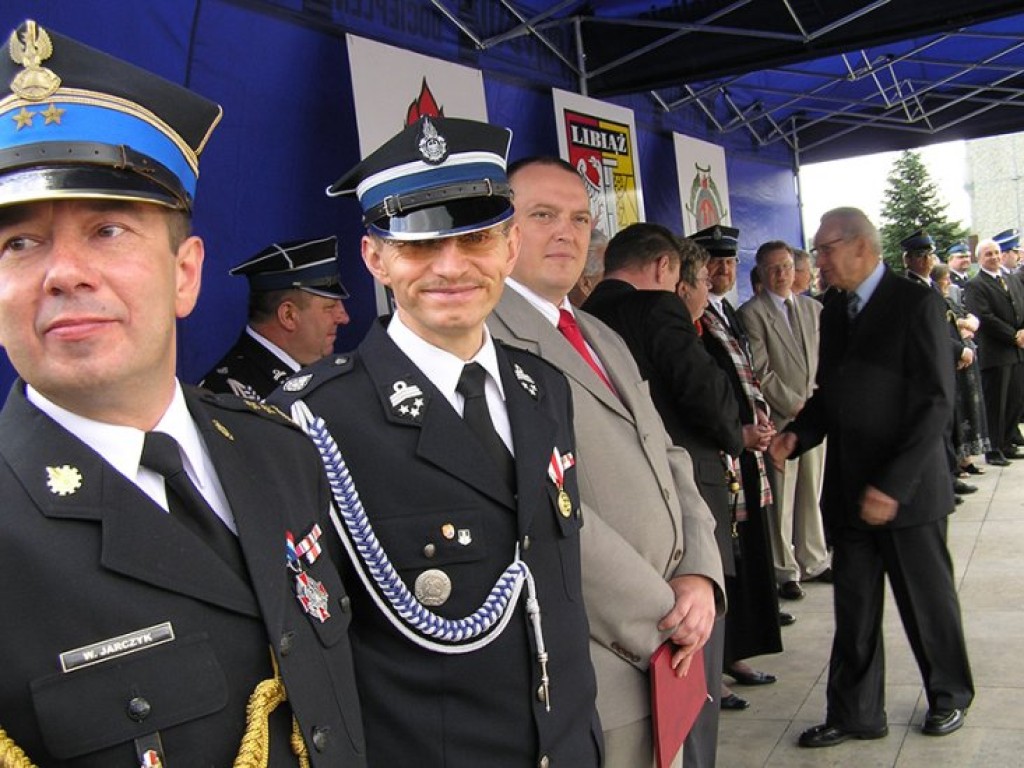 II Powiatowy Dzień Strażaka, Plac Słoneczny w Libiążu – 14.06.2008 r.