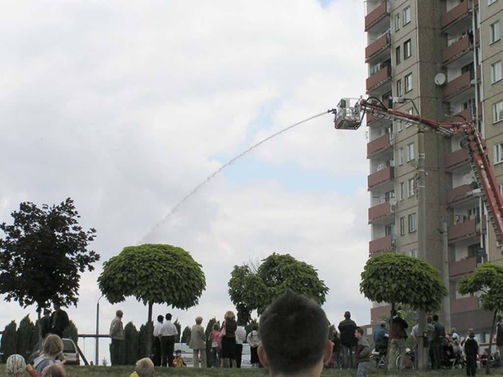 II Powiatowy Dzień Strażaka, Plac Słoneczny w Libiążu – 14.06.2008 r.