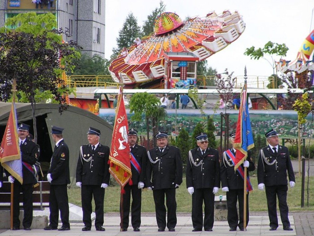 II Powiatowy Dzień Strażaka, Plac Słoneczny w Libiążu – 14.06.2008 r.