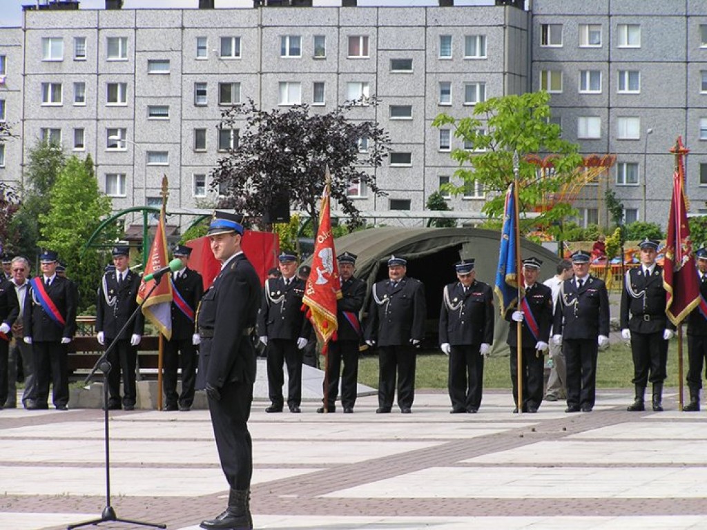 II Powiatowy Dzień Strażaka, Plac Słoneczny w Libiążu – 14.06.2008 r.
