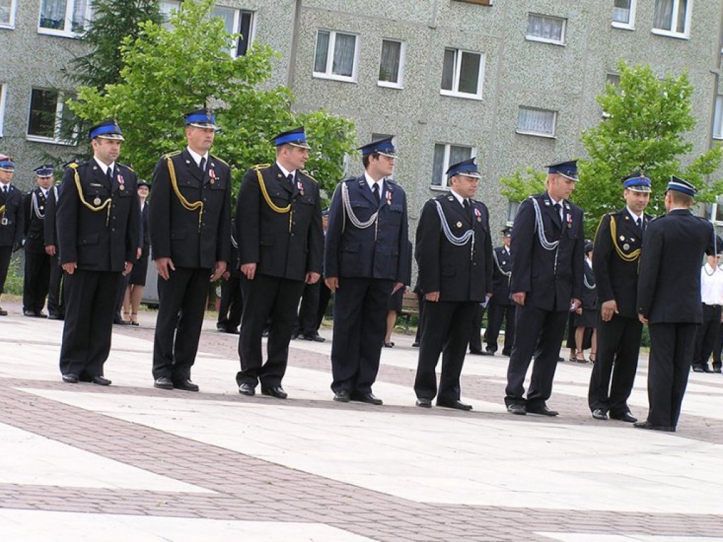 II Powiatowy Dzień Strażaka, Plac Słoneczny w Libiążu – 14.06.2008 r.