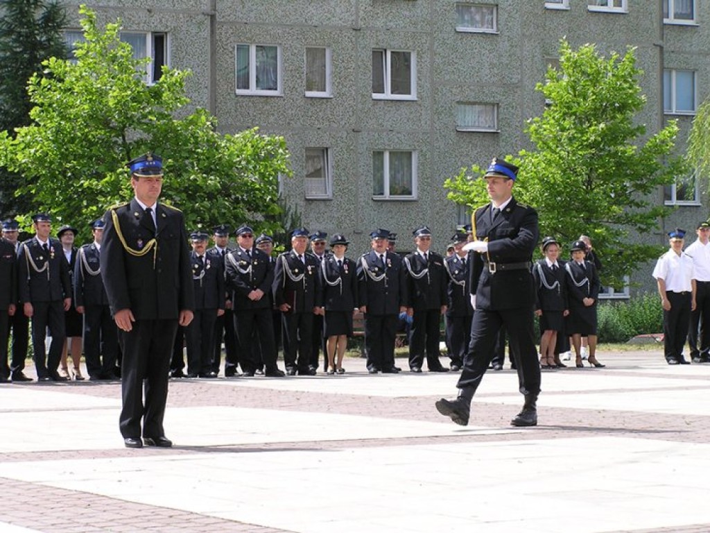 II Powiatowy Dzień Strażaka, Plac Słoneczny w Libiążu – 14.06.2008 r.