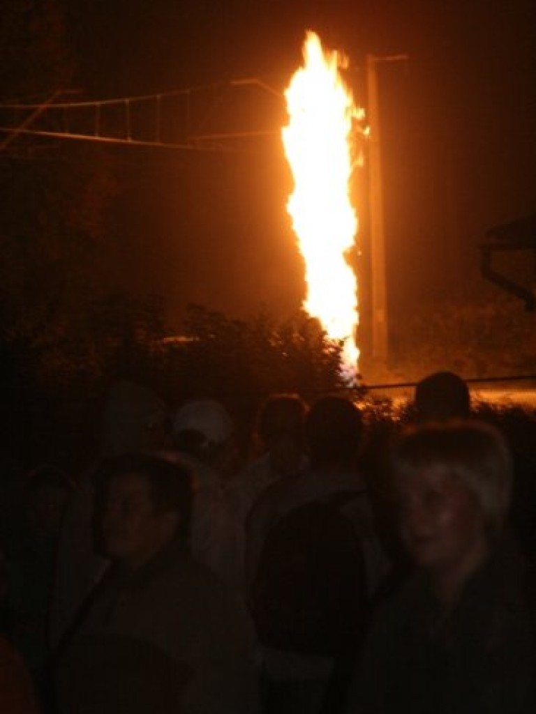 Pożar cysterny w Chrzanowie 26-28.09.2008 r.