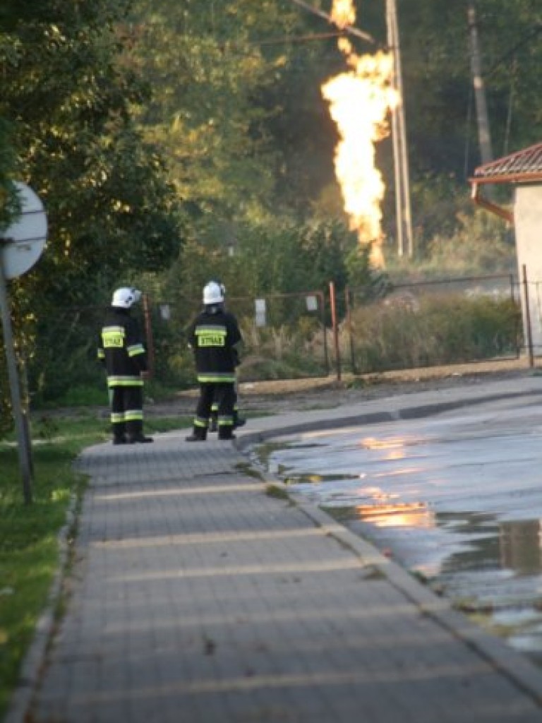 Pożar cysterny w Chrzanowie 26-28.09.2008 r.