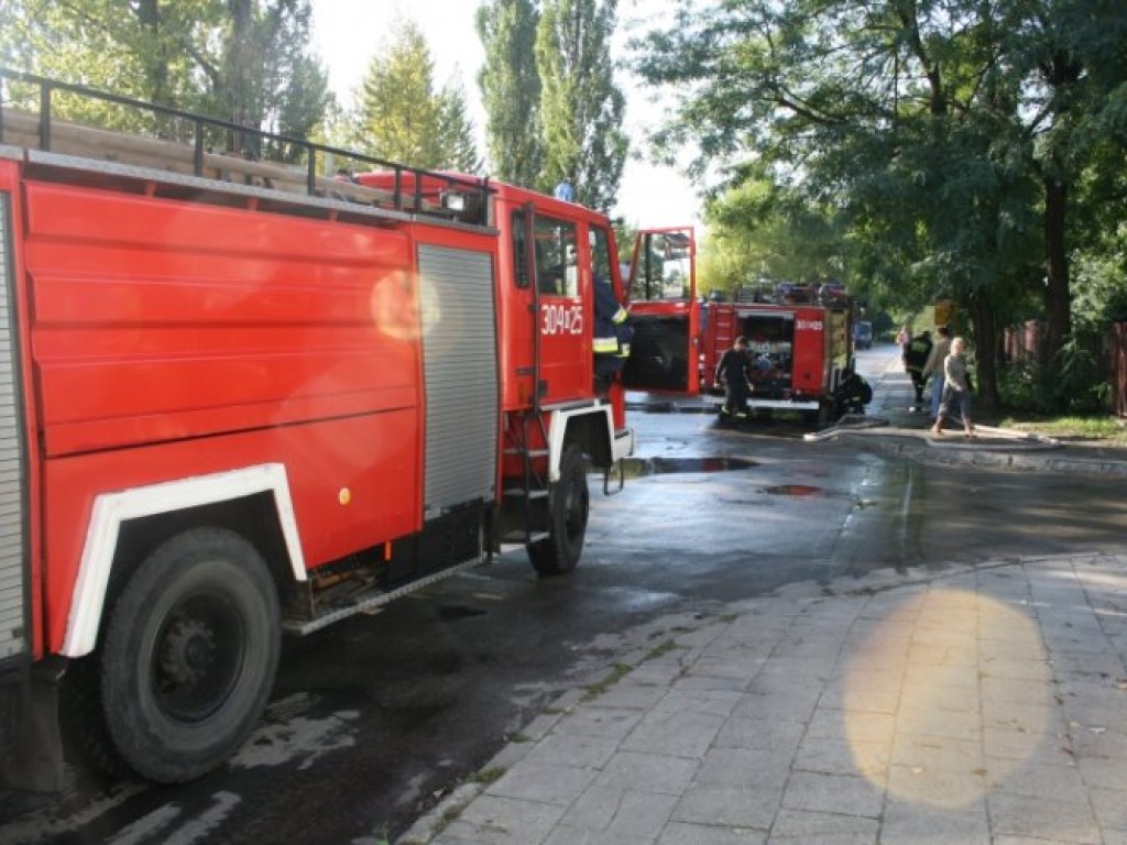 Pożar cysterny w Chrzanowie 26-28.09.2008 r.