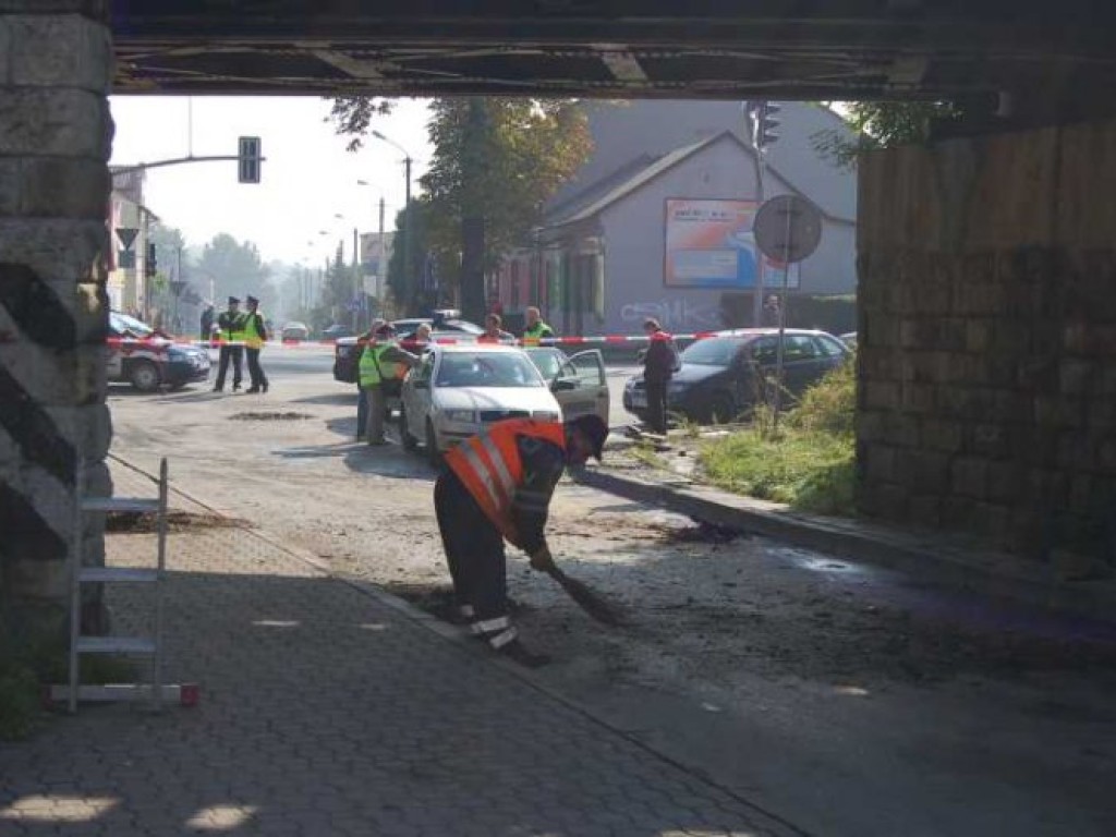 Pożar cysterny w Chrzanowie 26-28.09.2008 r.