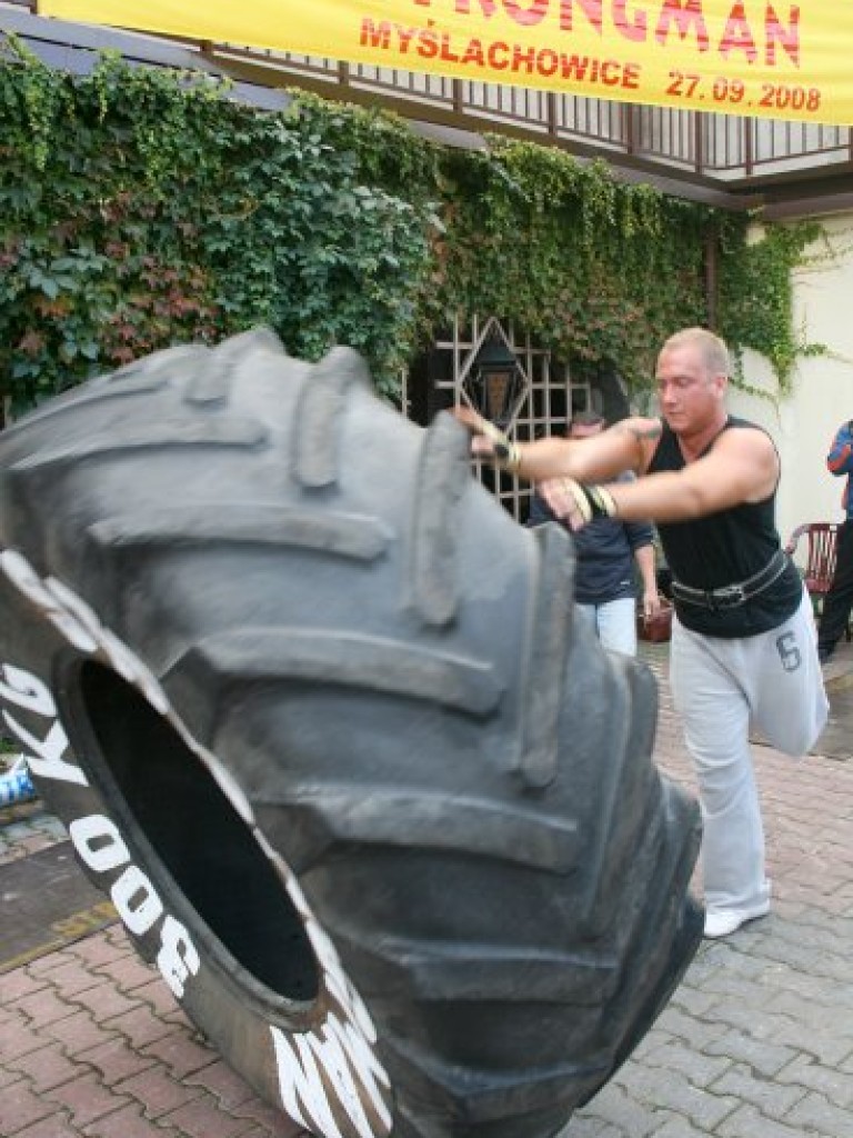 VI Zawody Siłaczy Strongman - Myślachowice 27.09.2008 r.