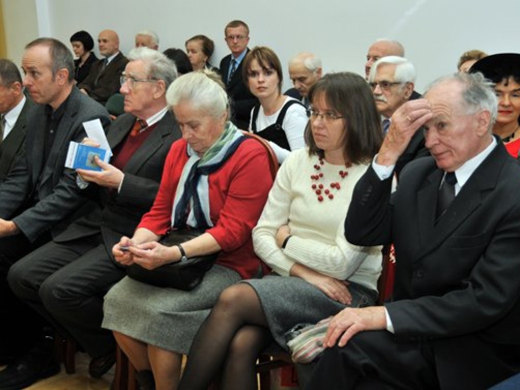 Przyznanie tytułów Zasłużony dla Powiatu Chrzanowskiego architektowi Janowi Kozubowi i muzykowi Jerzemu Styczyńskiemu - 26.11.2008 r.