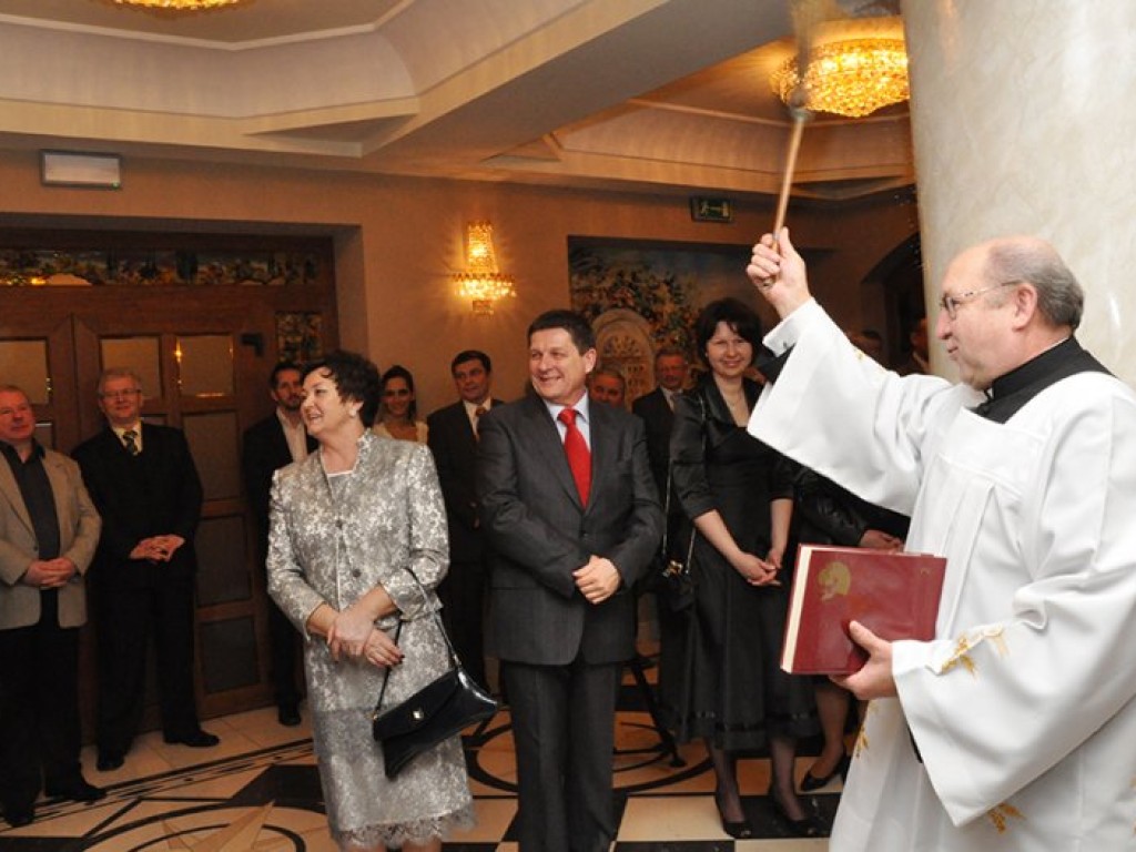 Uroczyste otwarcie hotelu „Pod zegarem” w Trzebini - 4.02.2009