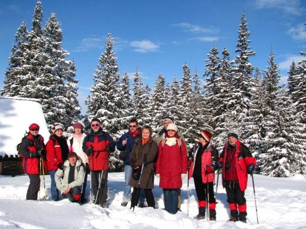 Wycieczka na Rusinową Polanę z PTTK Chrzanów 1.02.2009