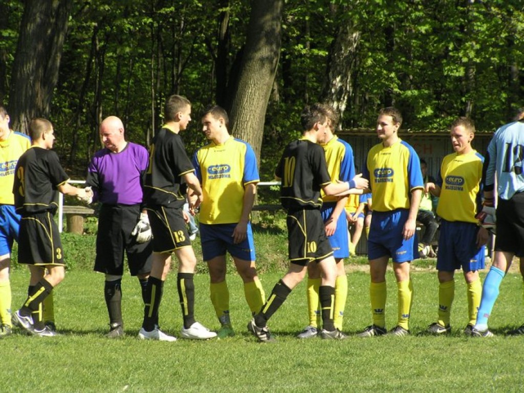 Mecz Ruch Młoszowa-MKS Trzebinia II 3-5 - 25.04.2009