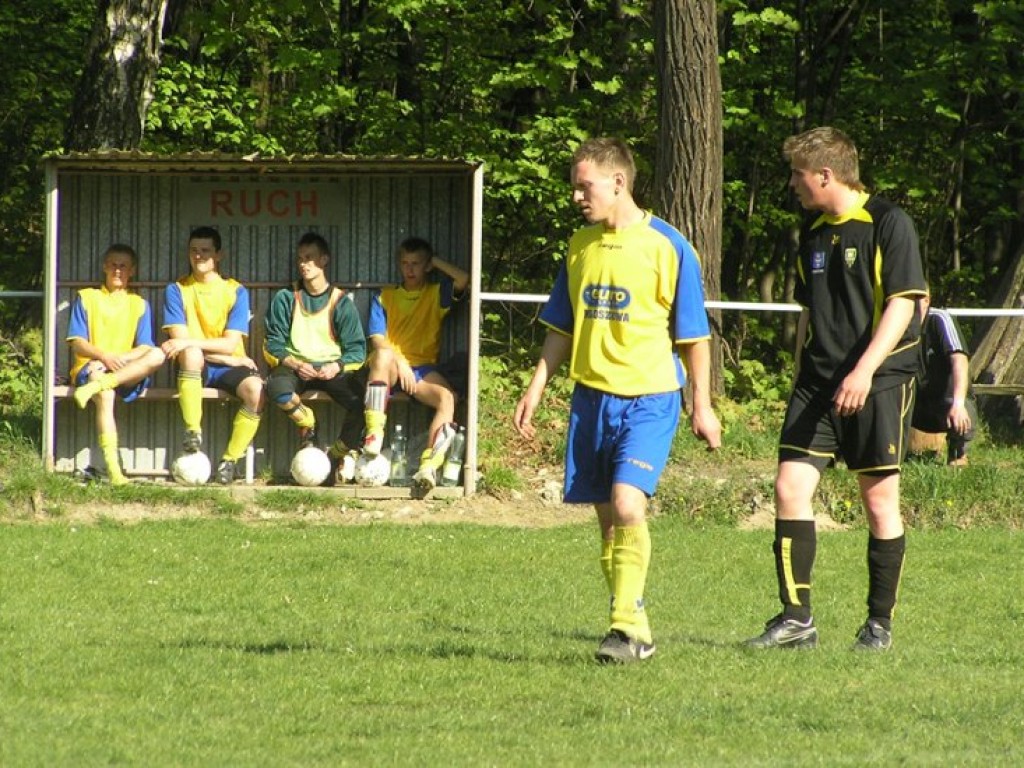 Mecz Ruch Młoszowa-MKS Trzebinia II 3-5 - 25.04.2009