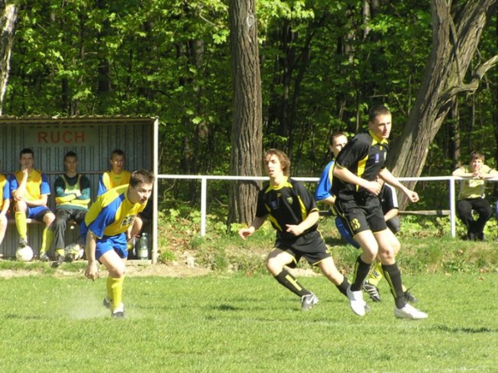 Mecz Ruch Młoszowa-MKS Trzebinia II 3-5 - 25.04.2009