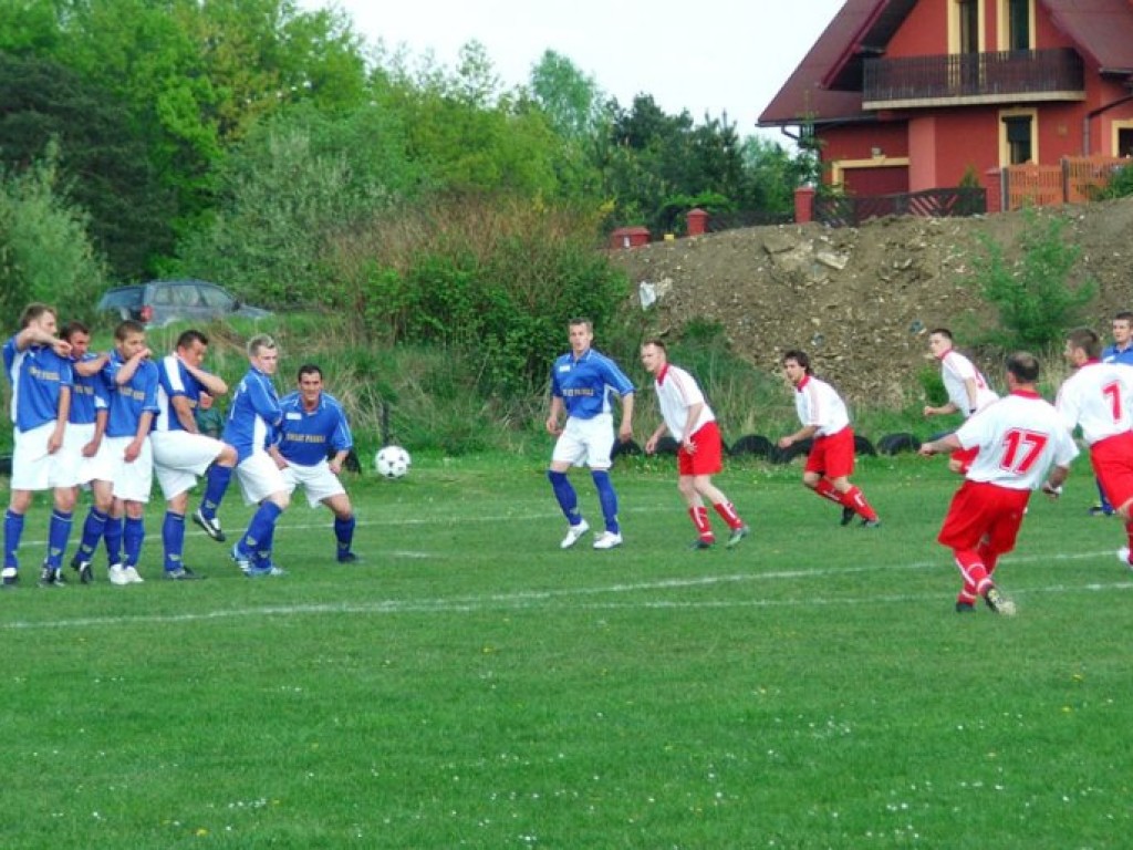 Mecz Tempo Płaza – Zagórzanka Zagórze 0-5 - 2. 05.2009 r.