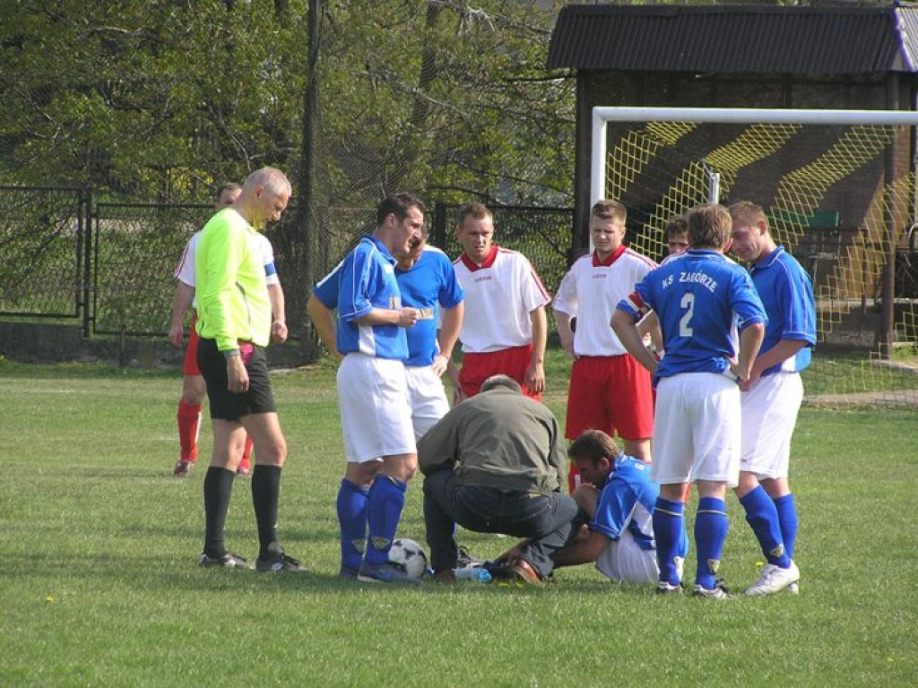 Mecz Tempo Płaza – Zagórzanka Zagórze 0-5 - 2. 05.2009 r.