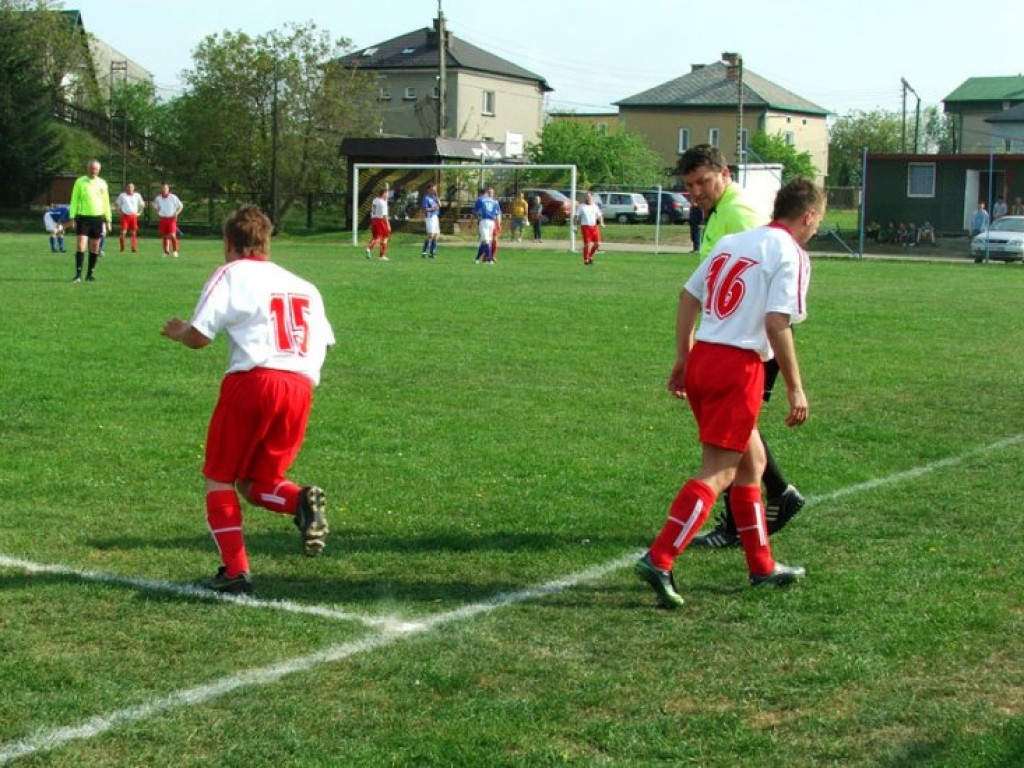 Mecz Tempo Płaza – Zagórzanka Zagórze 0-5 - 2. 05.2009 r.