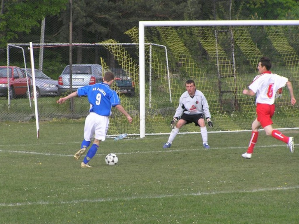Mecz Tempo Płaza – Zagórzanka Zagórze 0-5 - 2. 05.2009 r.